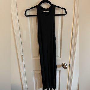 Abercrombie & Fitch Ribbed Bodycon Midi Dress